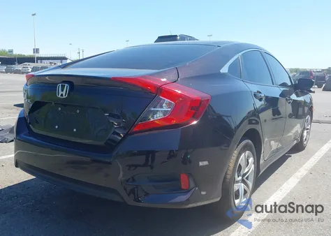 2016 Honda Civic Lx из США, поврежденный, VIN 19XFC2F56GE232345